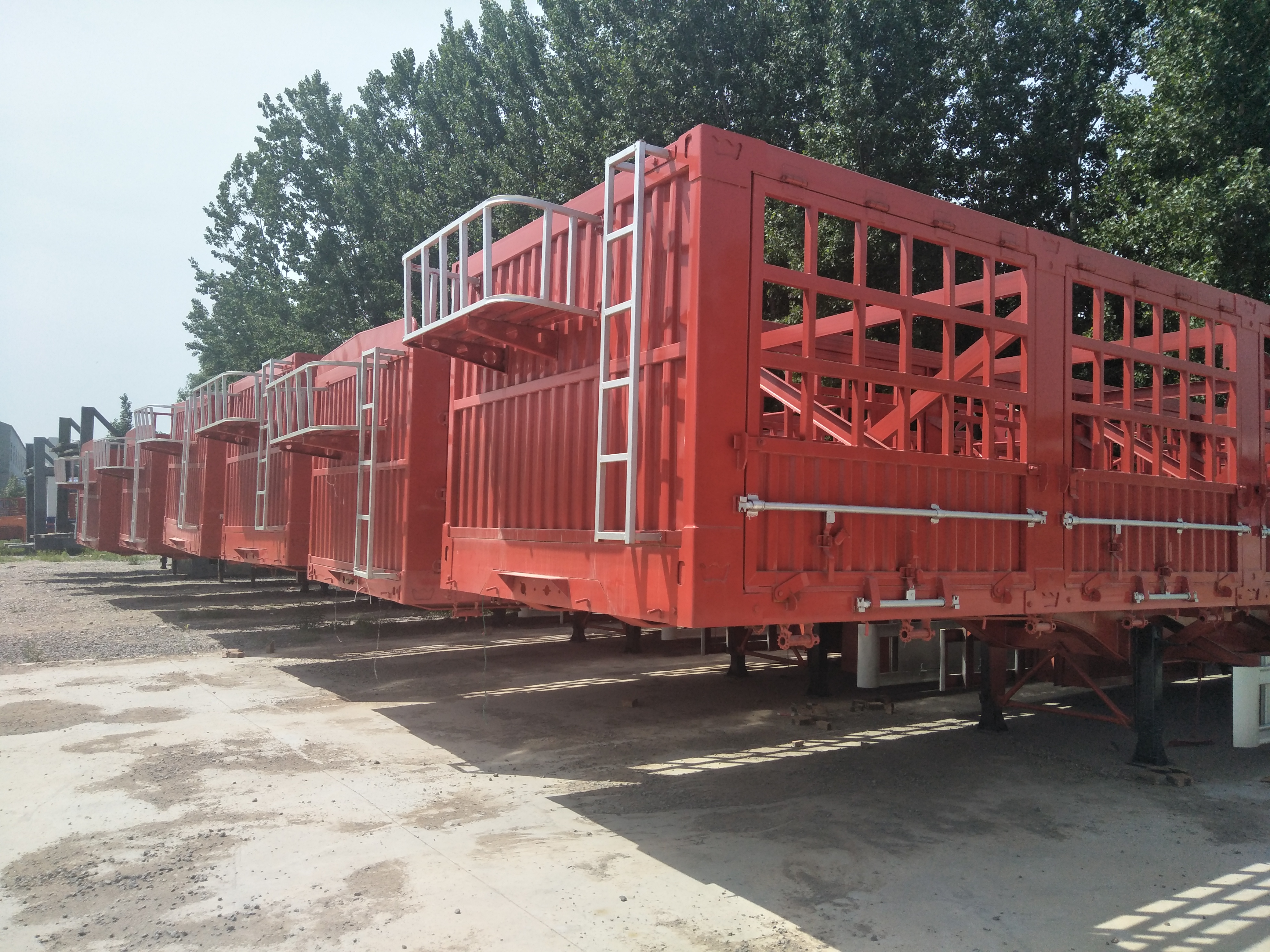 平板半掛車圖片/平板半掛車樣板圖 (4)