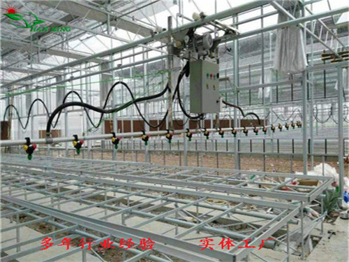 漢明智能往返運(yùn)行式噴淋系統(tǒng)-溫室育苗噴灌機(jī)介紹