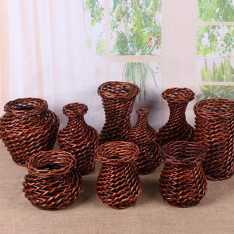 山東柳編花瓶的應用場景