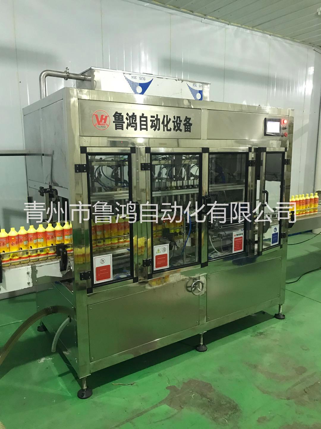 洗衣液、洗潔精自動(dòng)化灌裝流水線    日化灌裝設(shè)備廠家