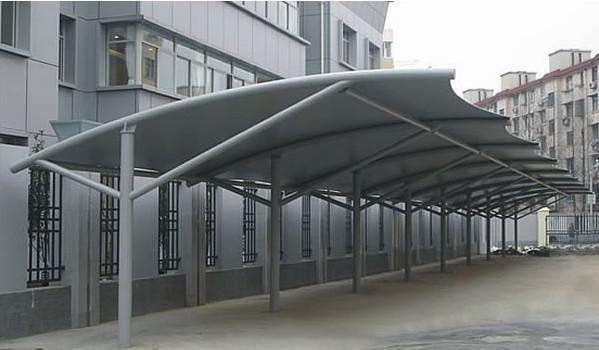 停車棚定做圖片/停車棚定做樣板圖 (2)