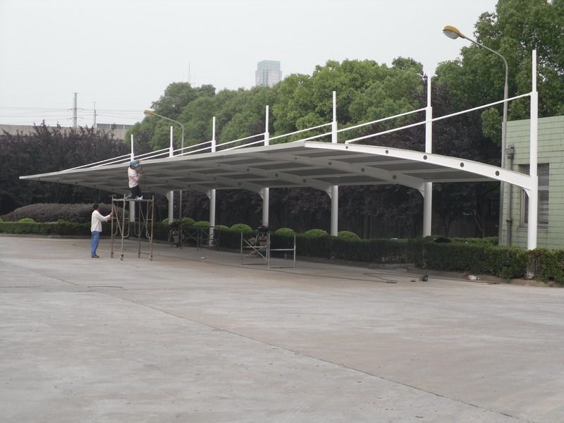 停車篷圖片/停車篷樣板圖 (2)