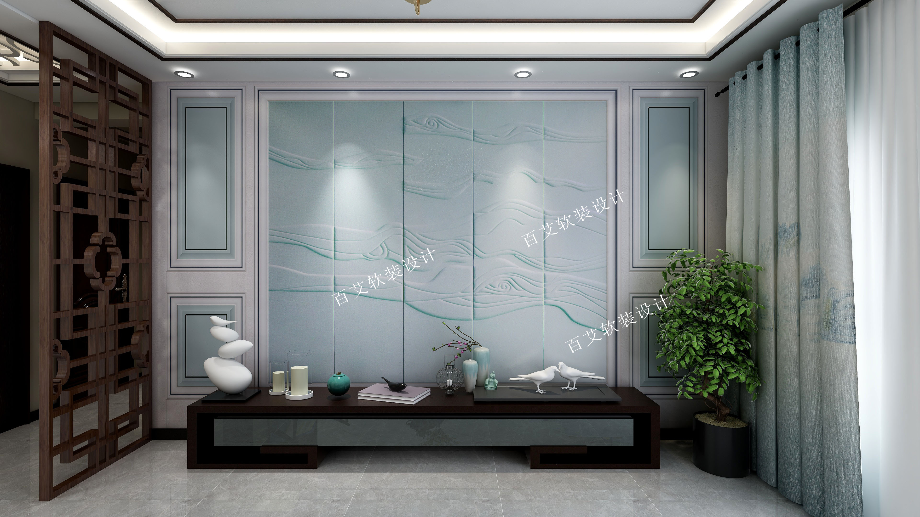 背景墻裝修圖片/背景墻裝修樣板圖 (1)