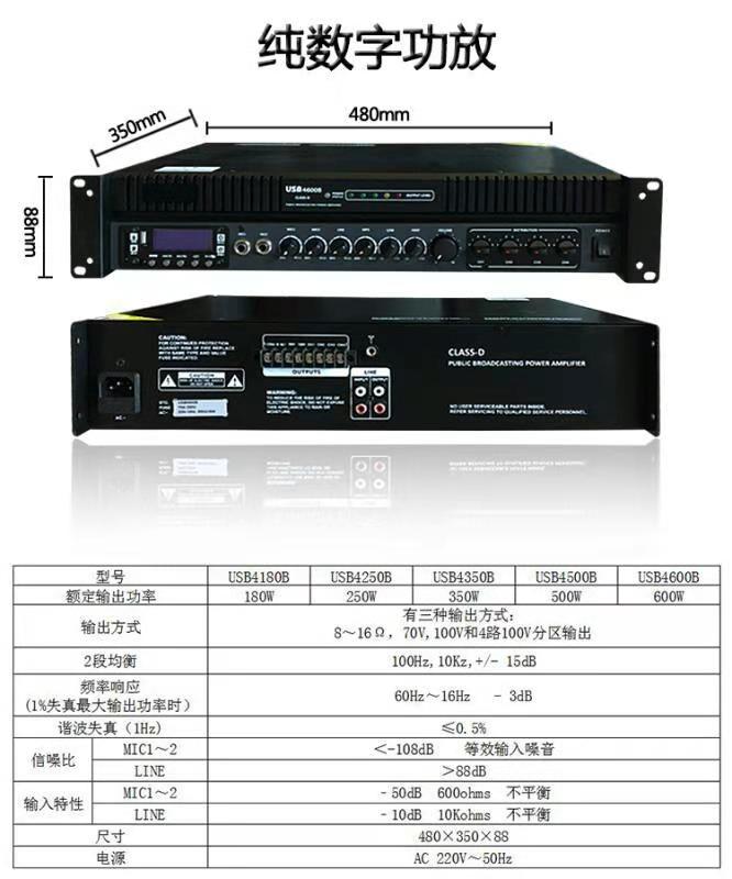 KSTON功放USB-4180B图片