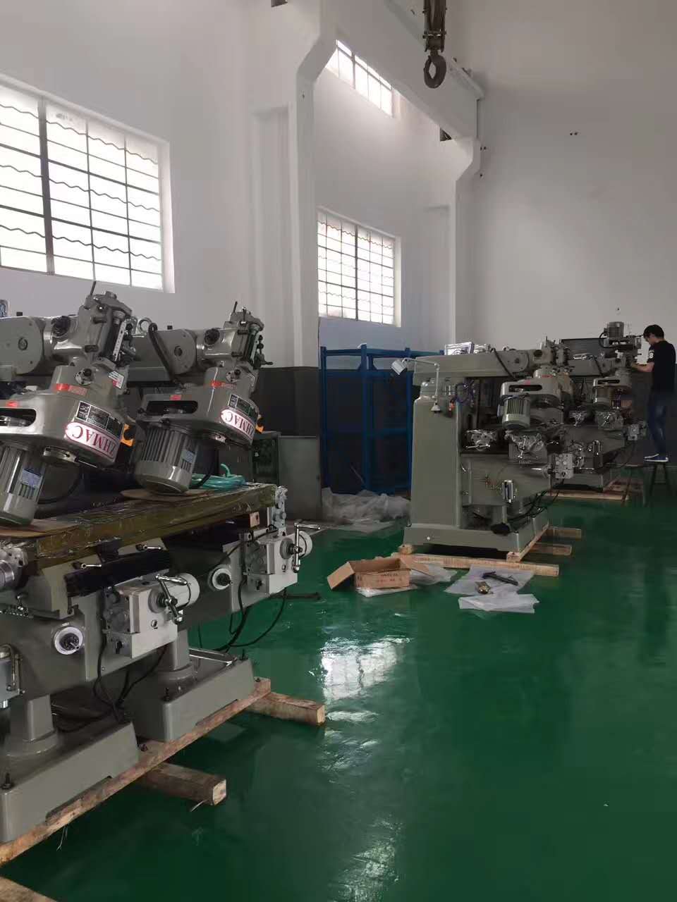 杭州炮塔銑床圖片/杭州炮塔銑床樣板圖 (1)