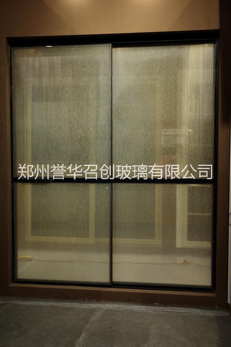 藝術(shù)夾畫玻璃，窄邊框，極簡(jiǎn)推拉門圖片/藝術(shù)夾畫玻璃，窄邊框，極簡(jiǎn)推拉門樣板圖 (2)