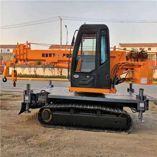 石家莊廠家自制履帶吊車 多功能履帶式小吊車