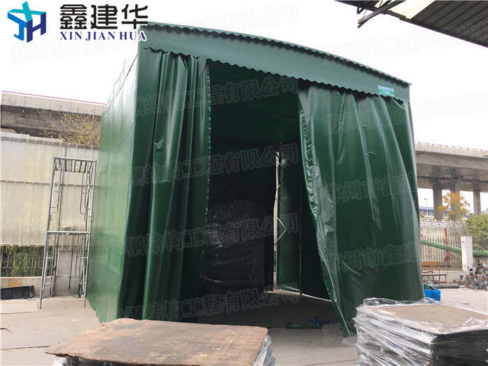 鑫建華篷業(yè)電動懸空雨棚優(yōu)惠促銷圖片