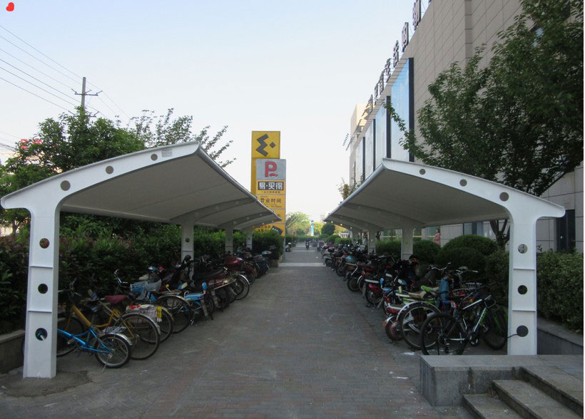 自行車停車棚圖片/自行車停車棚樣板圖 (3)