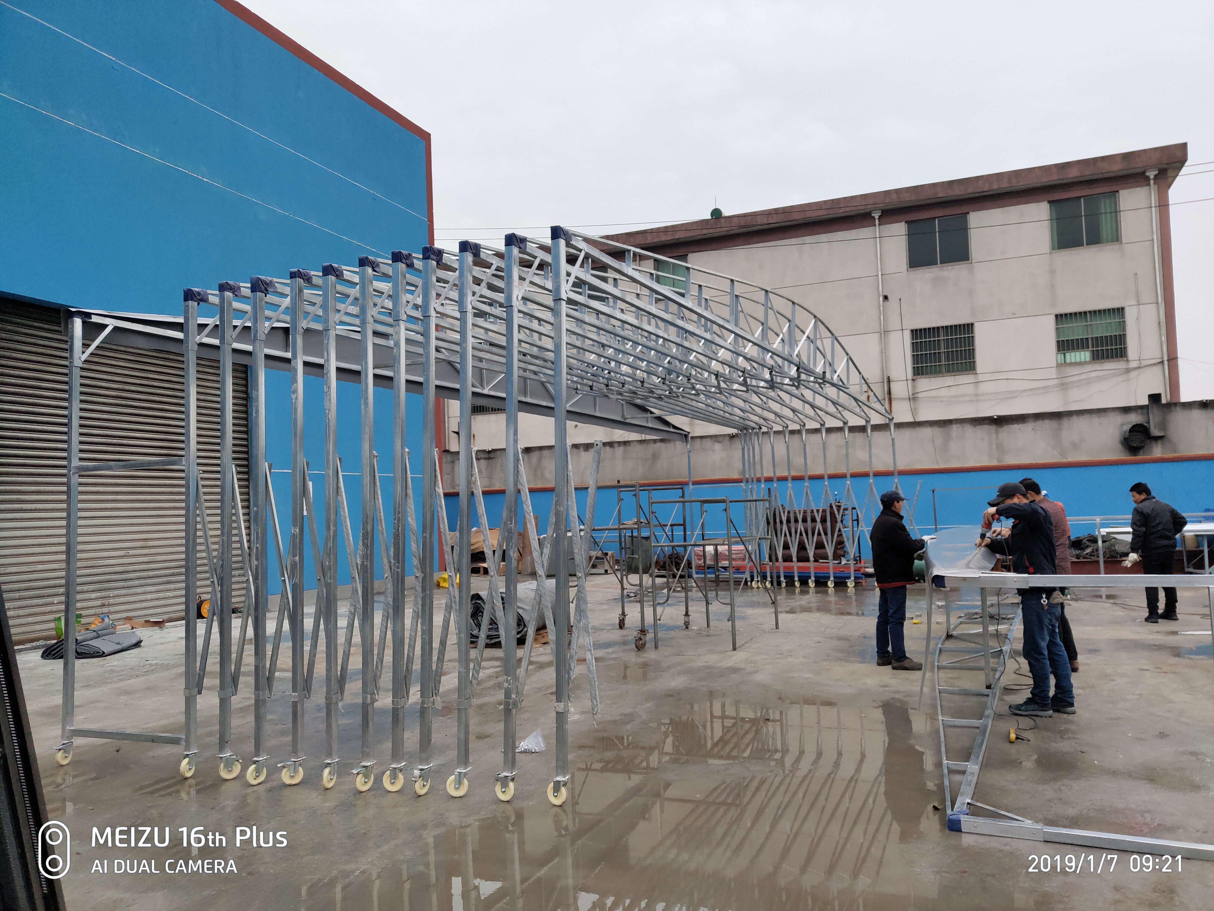 推拉蓬供應(yīng)圖片/推拉蓬供應(yīng)樣板圖 (4)