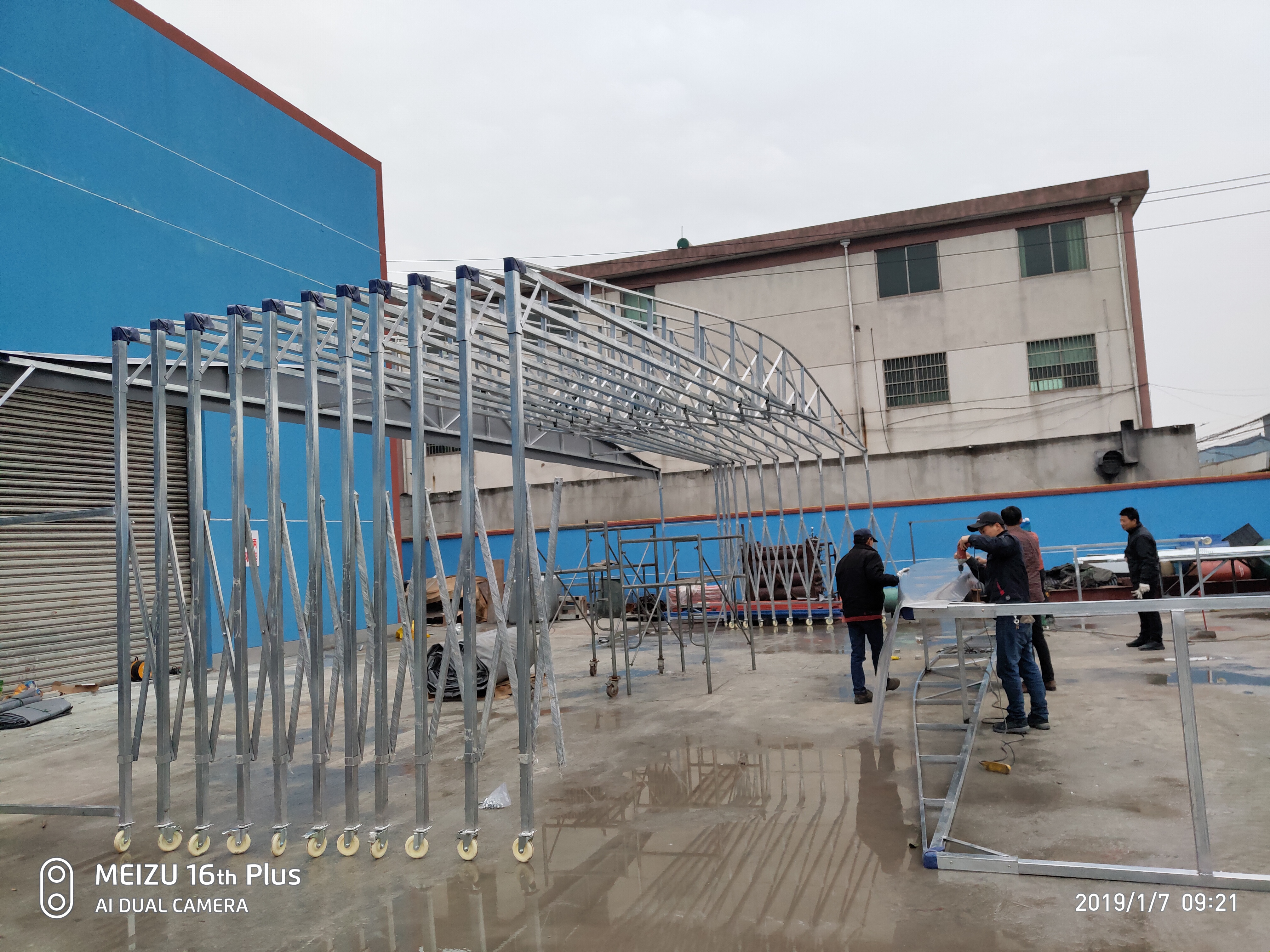 推拉蓬供應(yīng)圖片/推拉蓬供應(yīng)樣板圖 (1)