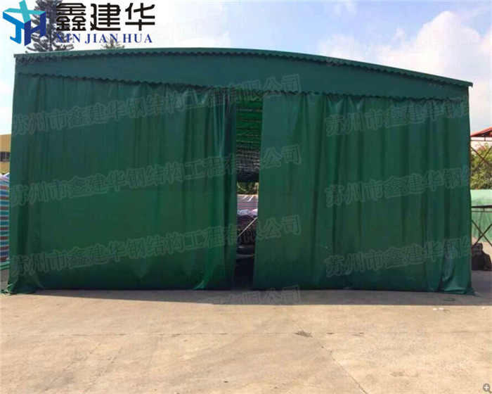 移動推拉輪式伸縮蓬圖片/移動推拉輪式伸縮蓬樣板圖 (2)