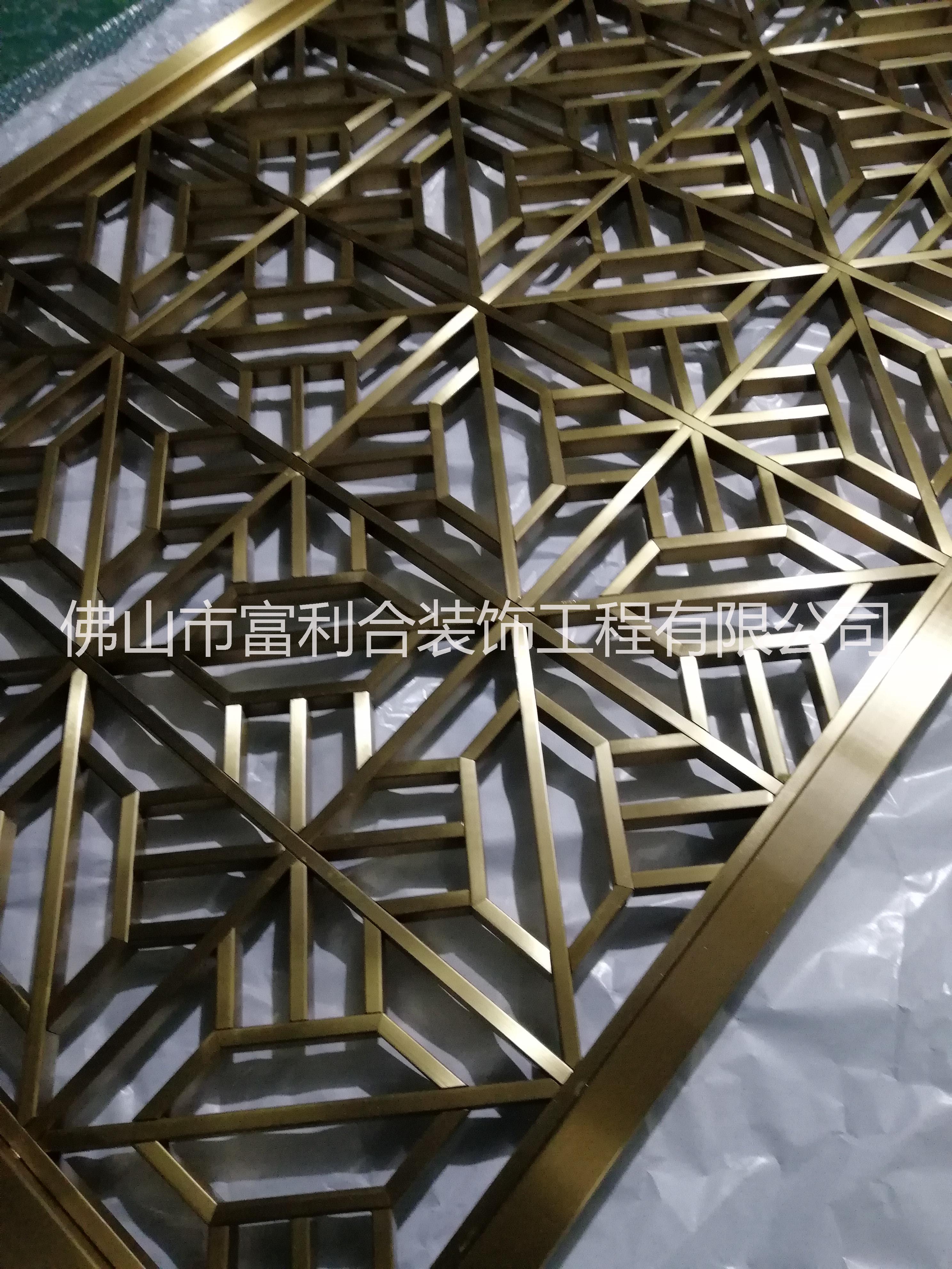 酒店不銹鋼屏風(fēng)圖片/酒店不銹鋼屏風(fēng)樣板圖 (4)