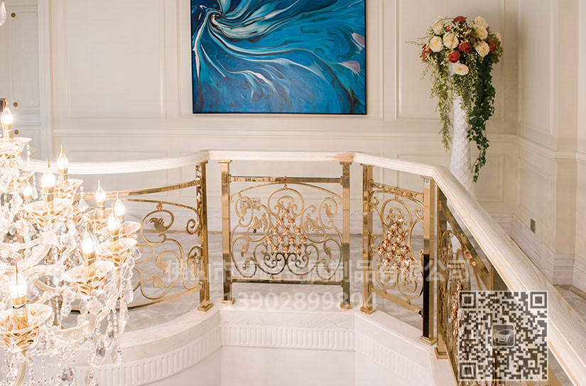 樓梯護欄圖片/樓梯護欄樣板圖 (3)