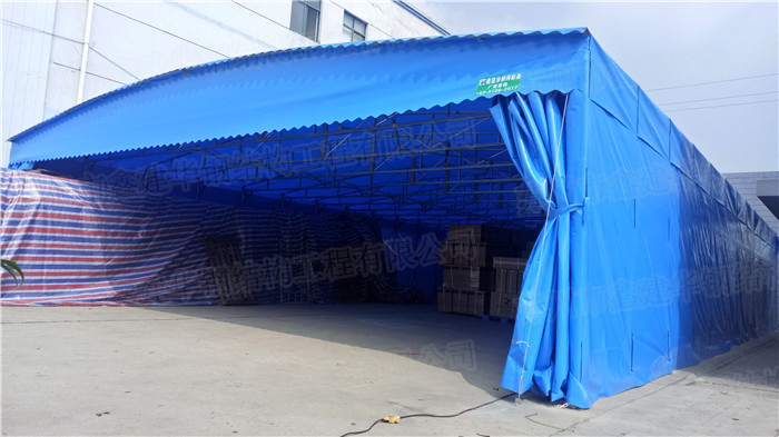 倉庫雨棚圖片/倉庫雨棚樣板圖 (2)