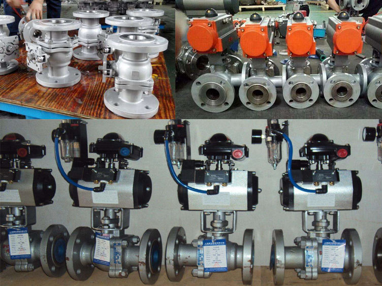 鑄鋼渦輪球閥圖片