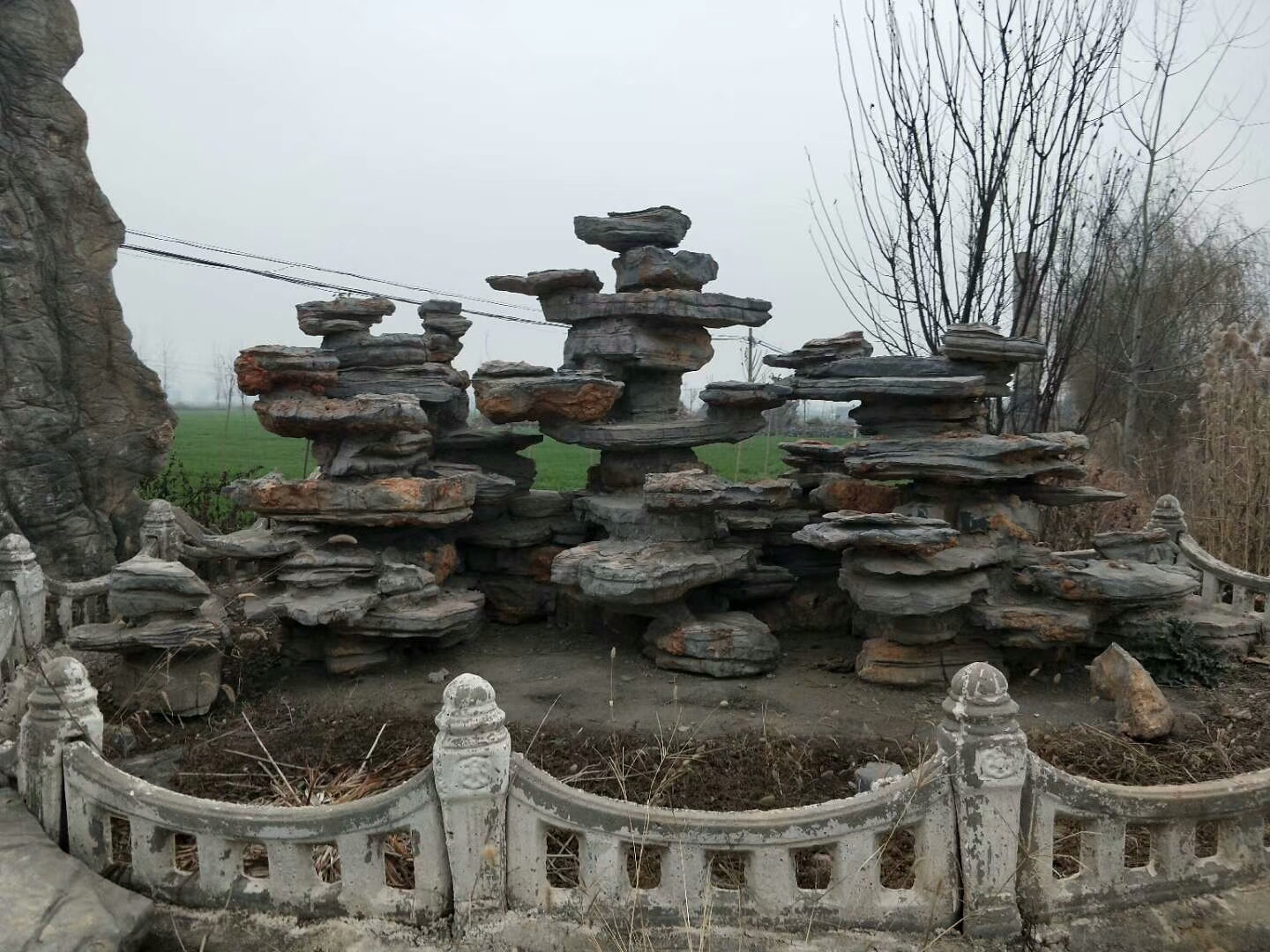 靈璧假山石圖片