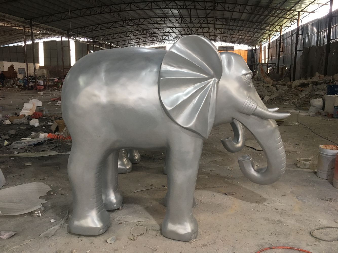 大象雕塑圖片/大象雕塑樣板圖 (2)