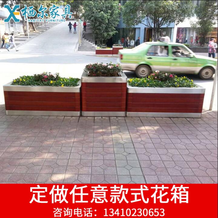 防腐木花箱圖片/防腐木花箱樣板圖 (4)