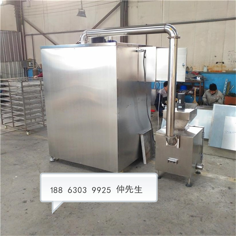 豆腐干煙熏機(jī). 豆腐干煙熏機(jī).豆干煙熏上色設(shè)備