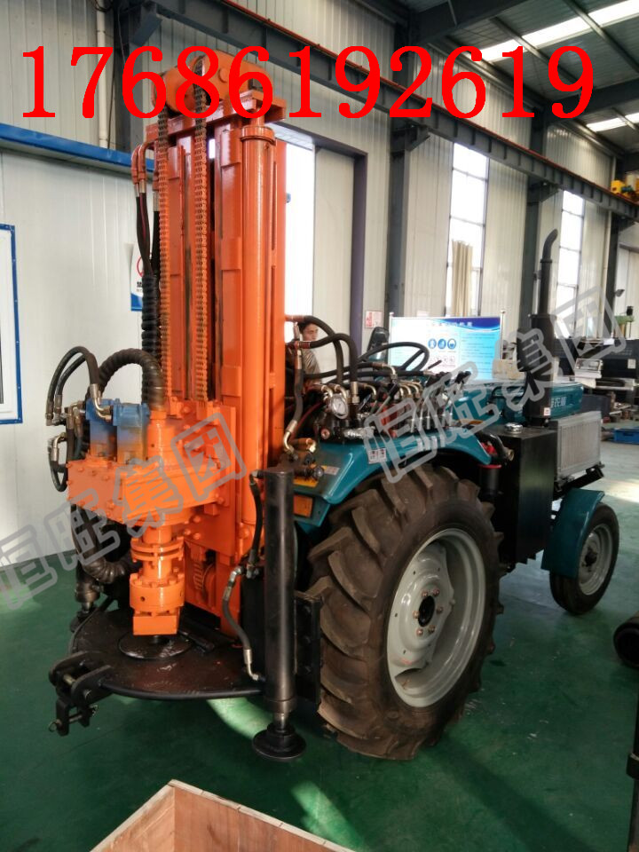 供應(yīng)拖拉機(jī)式氣動(dòng)水井鉆機(jī) 自行式氣動(dòng)水井鉆機(jī)廠家
