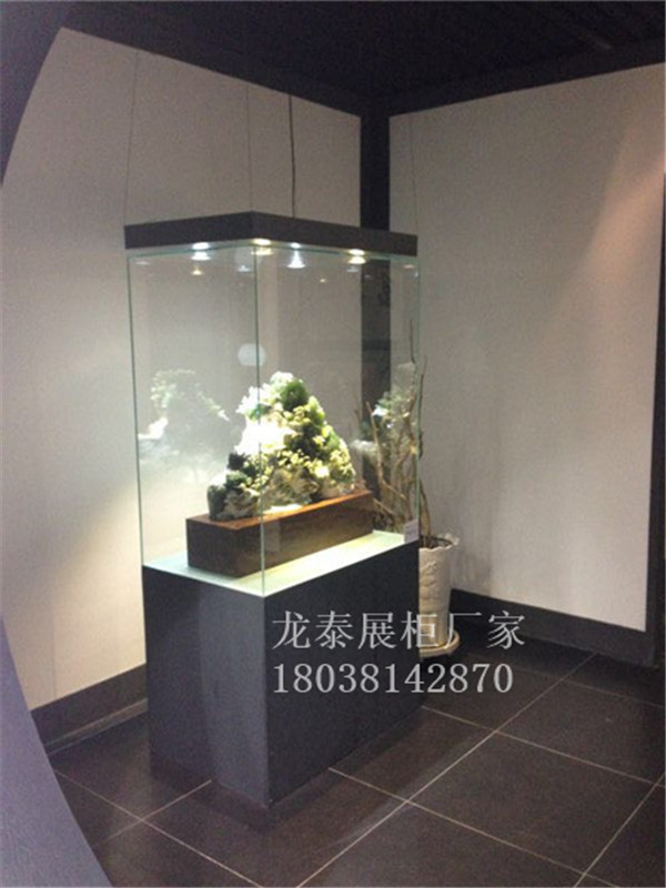 香港玉器展廳展柜設計制作廠家翡翠玉器收藏品展示柜制作文物展柜