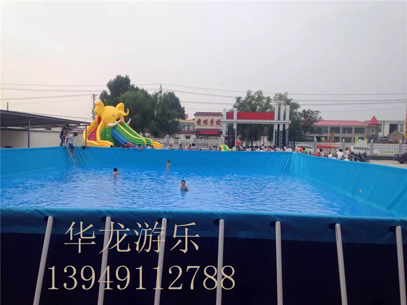 拆裝式游泳池支架水池支架游泳池圖片