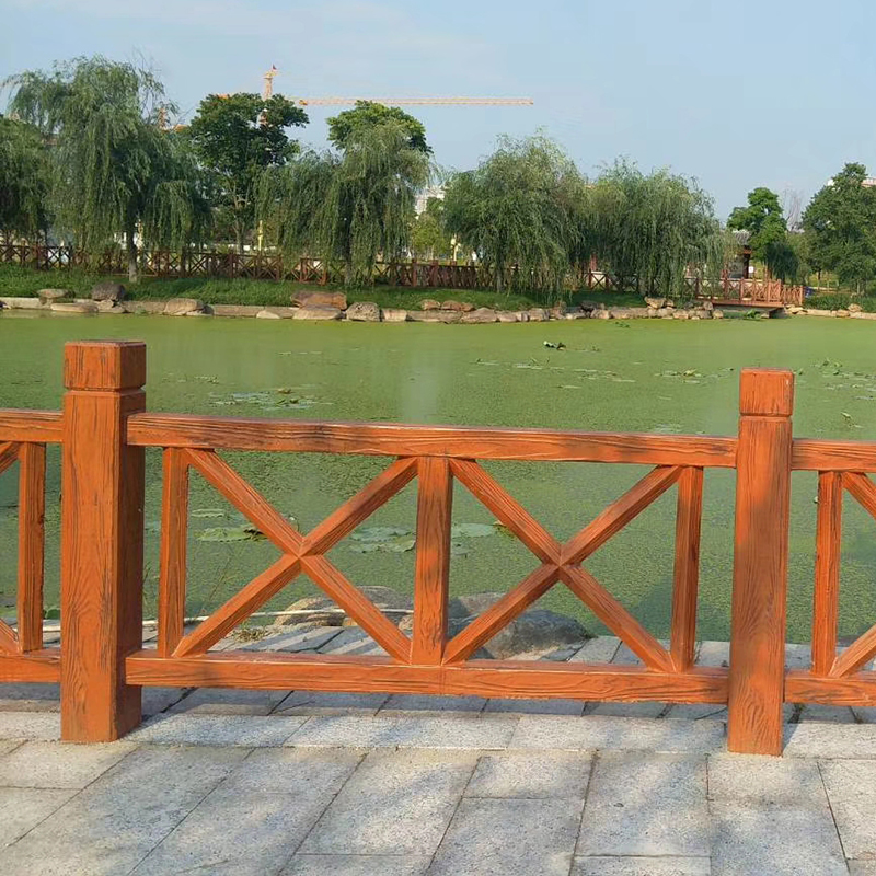 仿木護(hù)欄圖片/仿木護(hù)欄樣板圖 (2)