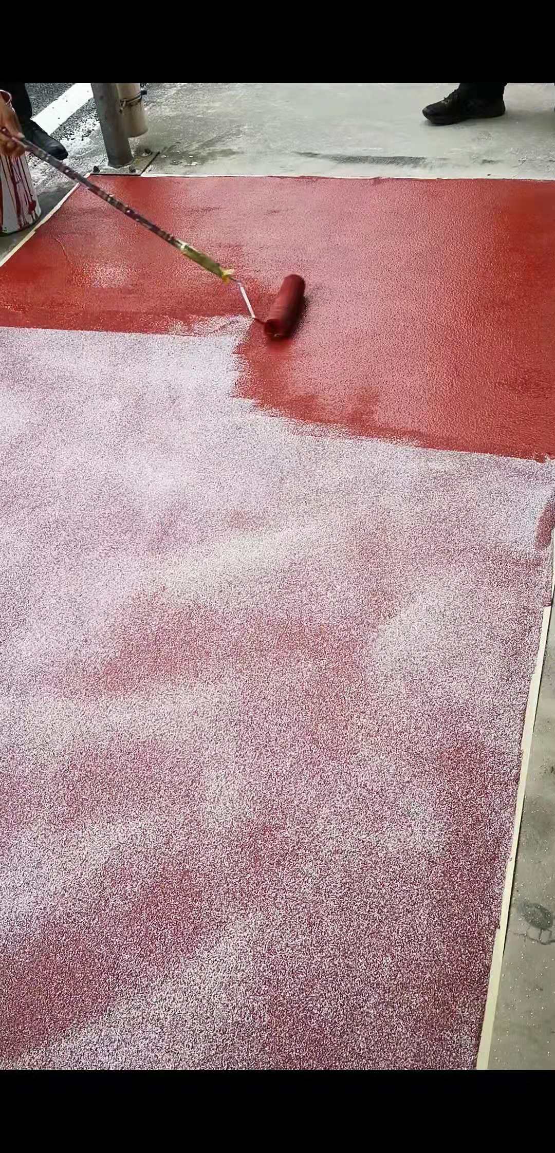 海南路面工程彩色防滑路面工程廠家圖片