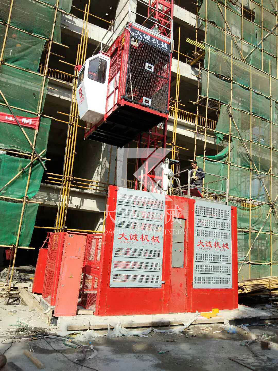 SC200/200建筑施工用電梯圖片/SC200/200建筑施工用電梯樣板圖 (3)