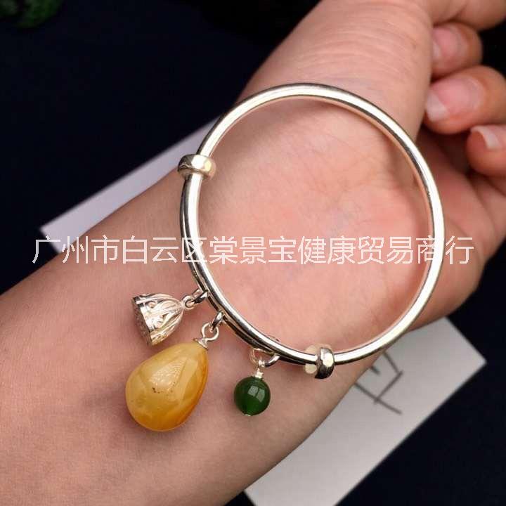 寶寶銀鐲子手鐲，嬰兒足銀S990圖片/寶寶銀鐲子手鐲，嬰兒足銀S990樣板圖 (2)