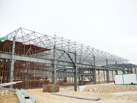 鋼結(jié)構(gòu)廠房工程圖片/鋼結(jié)構(gòu)廠房工程樣板圖 (2)