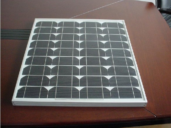 單晶50W60W太陽能電池板組件圖片