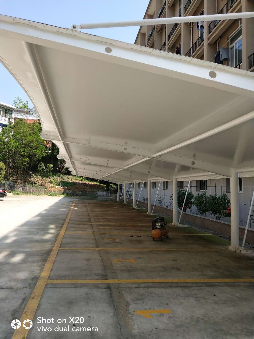 自行車棚圖片/自行車棚樣板圖 (2)