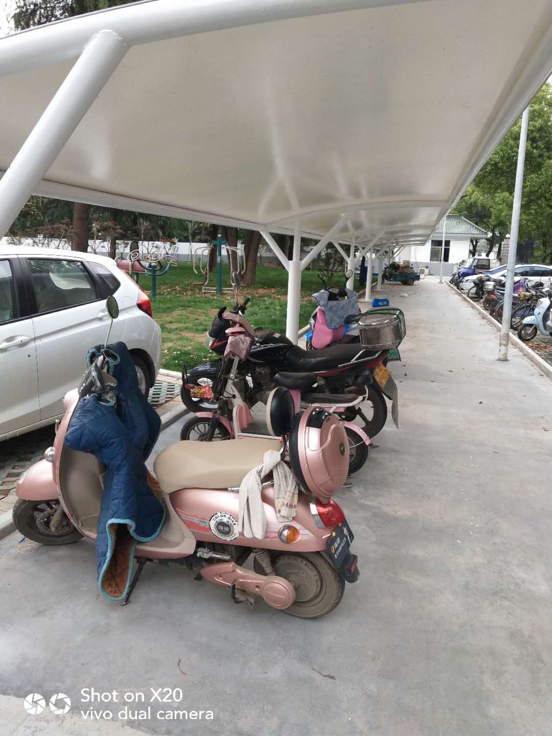 自行車棚廠家圖片