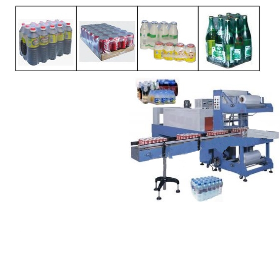 依利达热收缩套膜机 汽水饮品专用热收缩包装机 全自动化包装图片