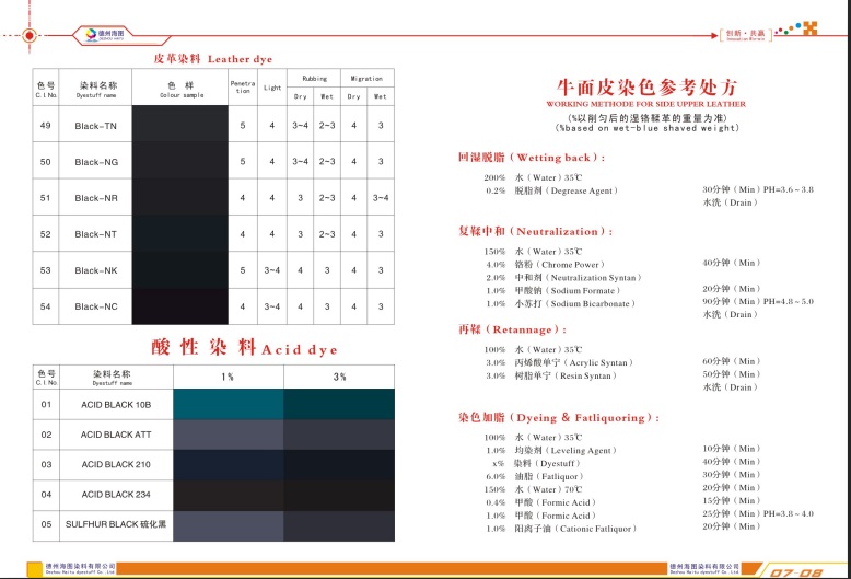 優(yōu)質(zhì)環(huán)保皮革染料圖片/優(yōu)質(zhì)環(huán)保皮革染料樣板圖 (2)