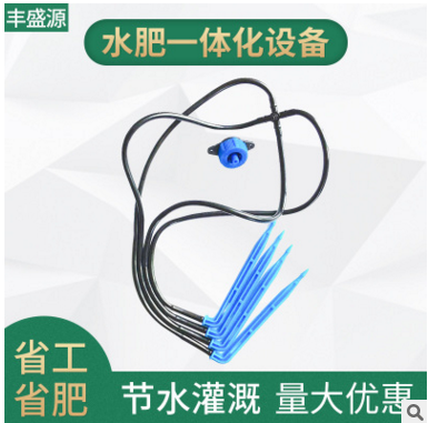 一出四滴劍套裝盆栽滴箭壓力補(bǔ)償?shù)晤^ 滴灌 彎箭 盆栽滴箭農(nóng)林果樹(shù)園藝廠家直銷