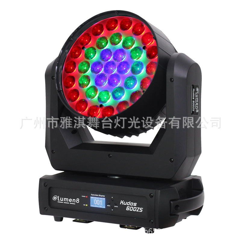 供应 长春 雅淇灯光 37*15W LED调焦摇头灯 VK-LM600 ZS鹰眼光束灯