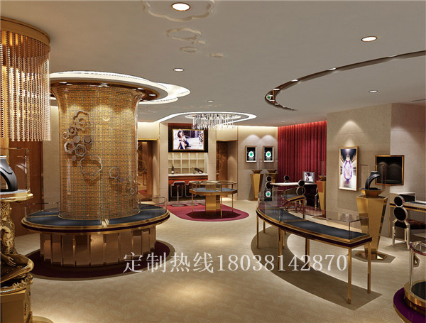 櫻姿珠寶展柜圖片/櫻姿珠寶展柜樣板圖 (3)