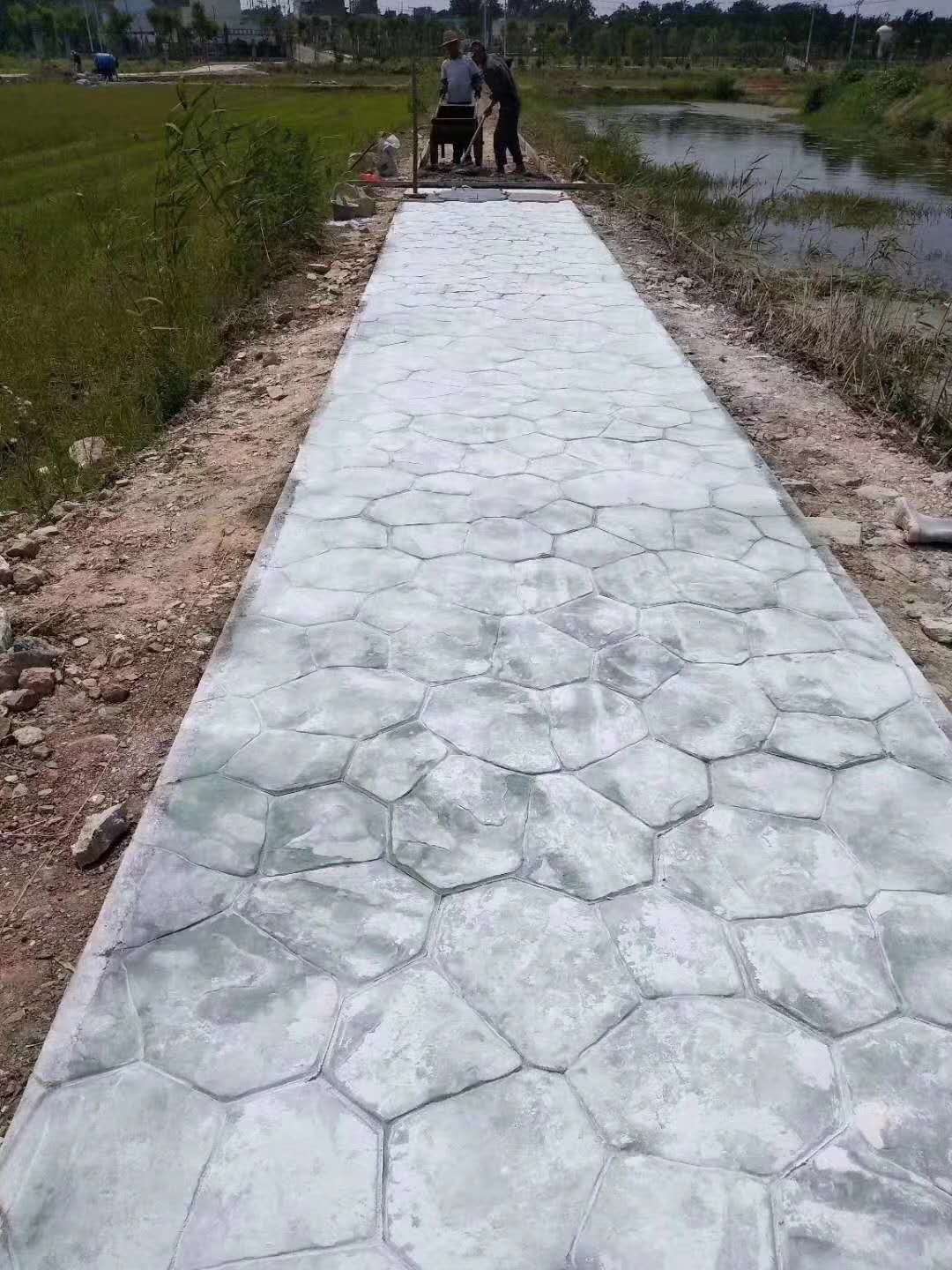 水泥壓花地坪圖片/水泥壓花地坪樣板圖 (4)