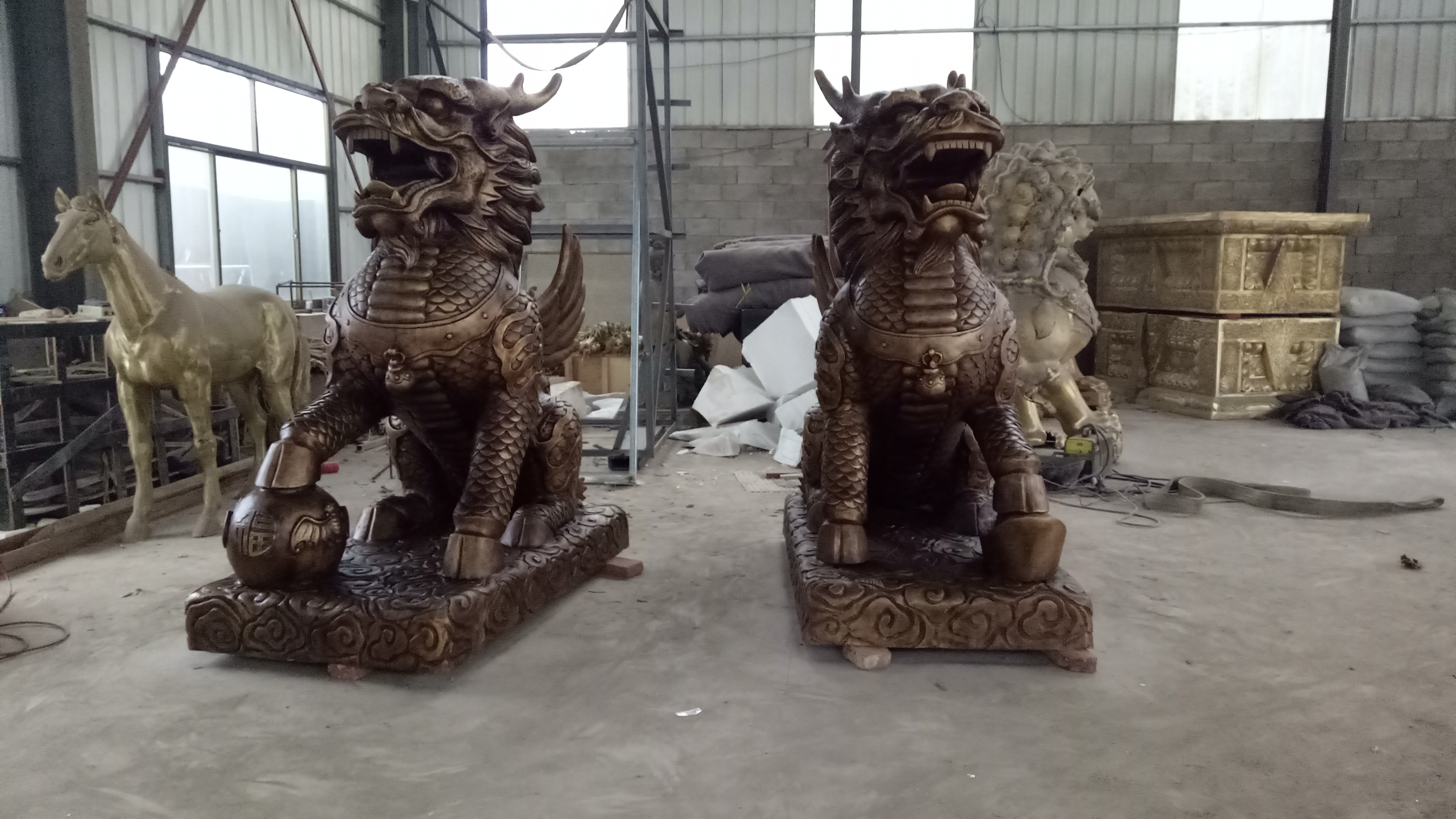 金牛銅雕塑圖片/金牛銅雕塑樣板圖 (4)