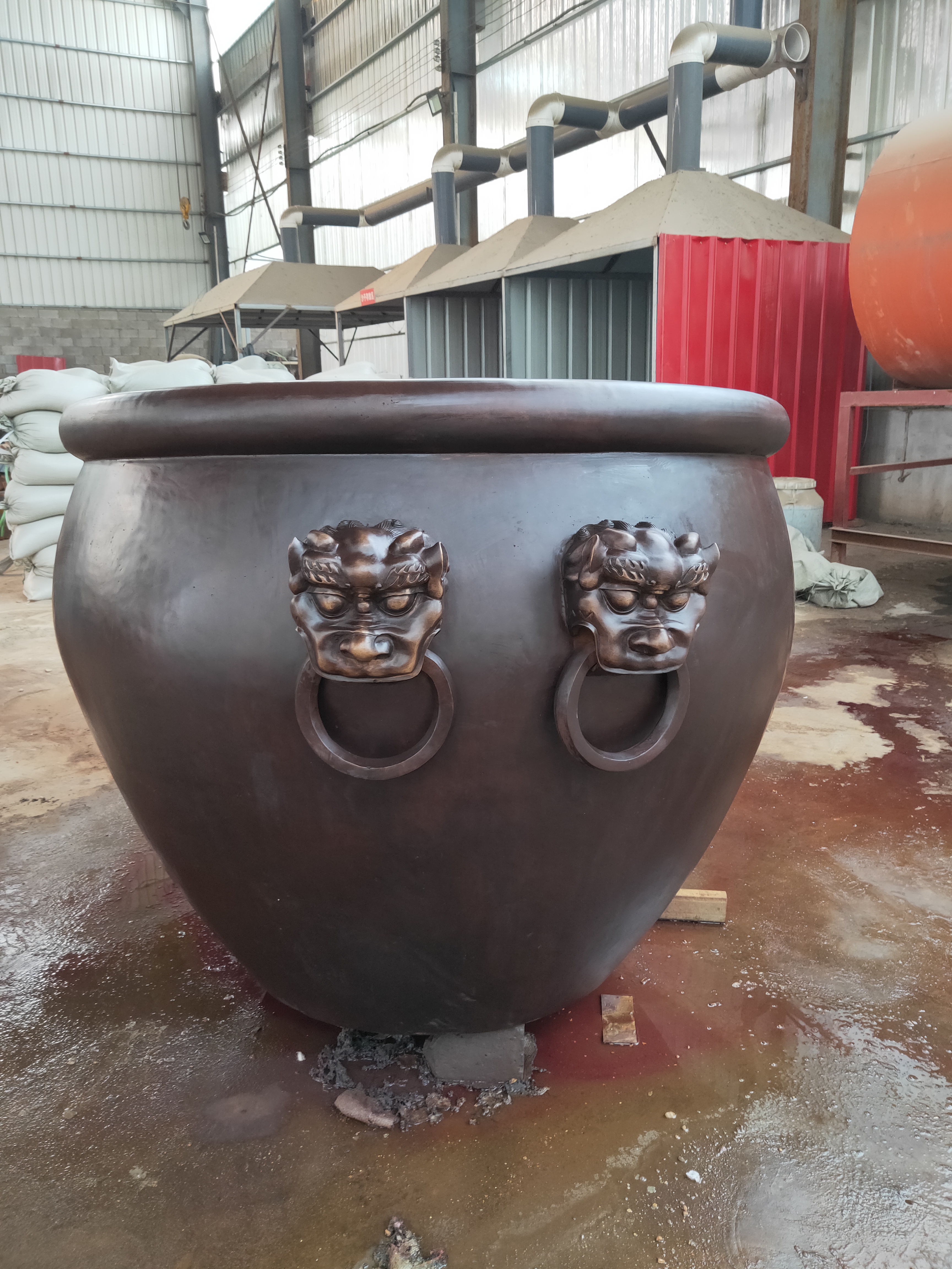 銅大缸制作圖片/銅大缸制作樣板圖 (2)