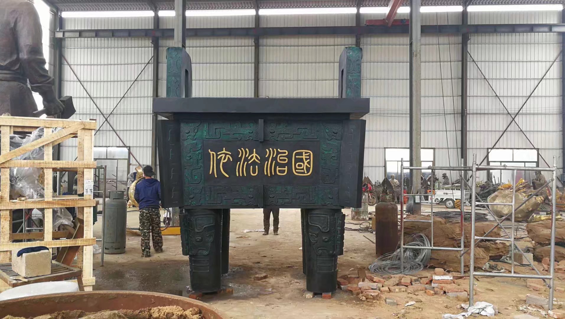 銅大缸制作圖片/銅大缸制作樣板圖 (4)