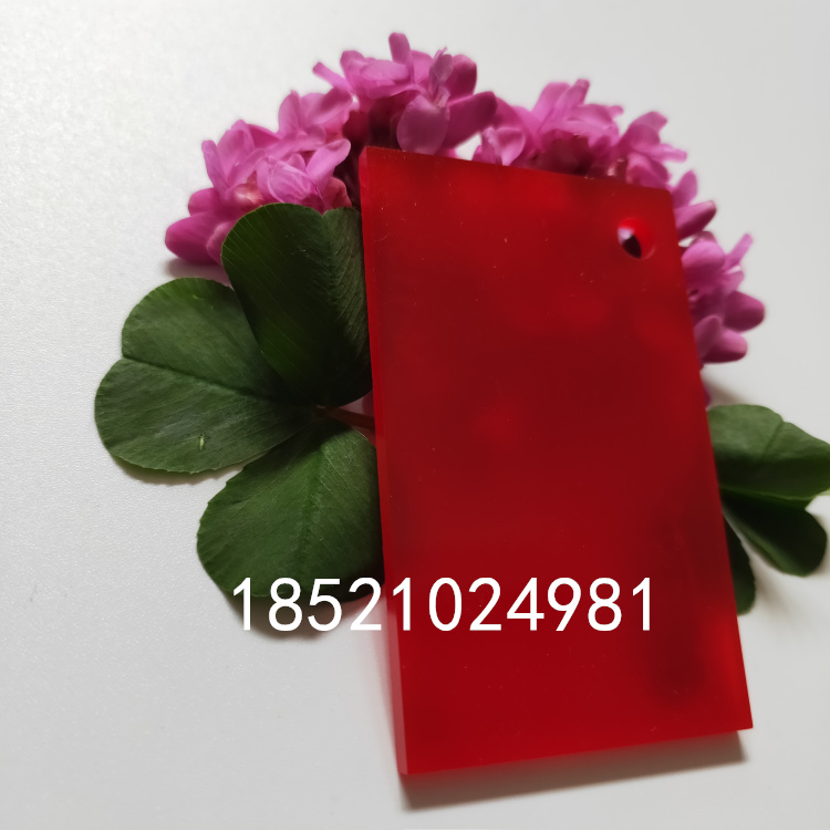 亞克力紅色板材圖片/亞克力紅色板材樣板圖 (2)