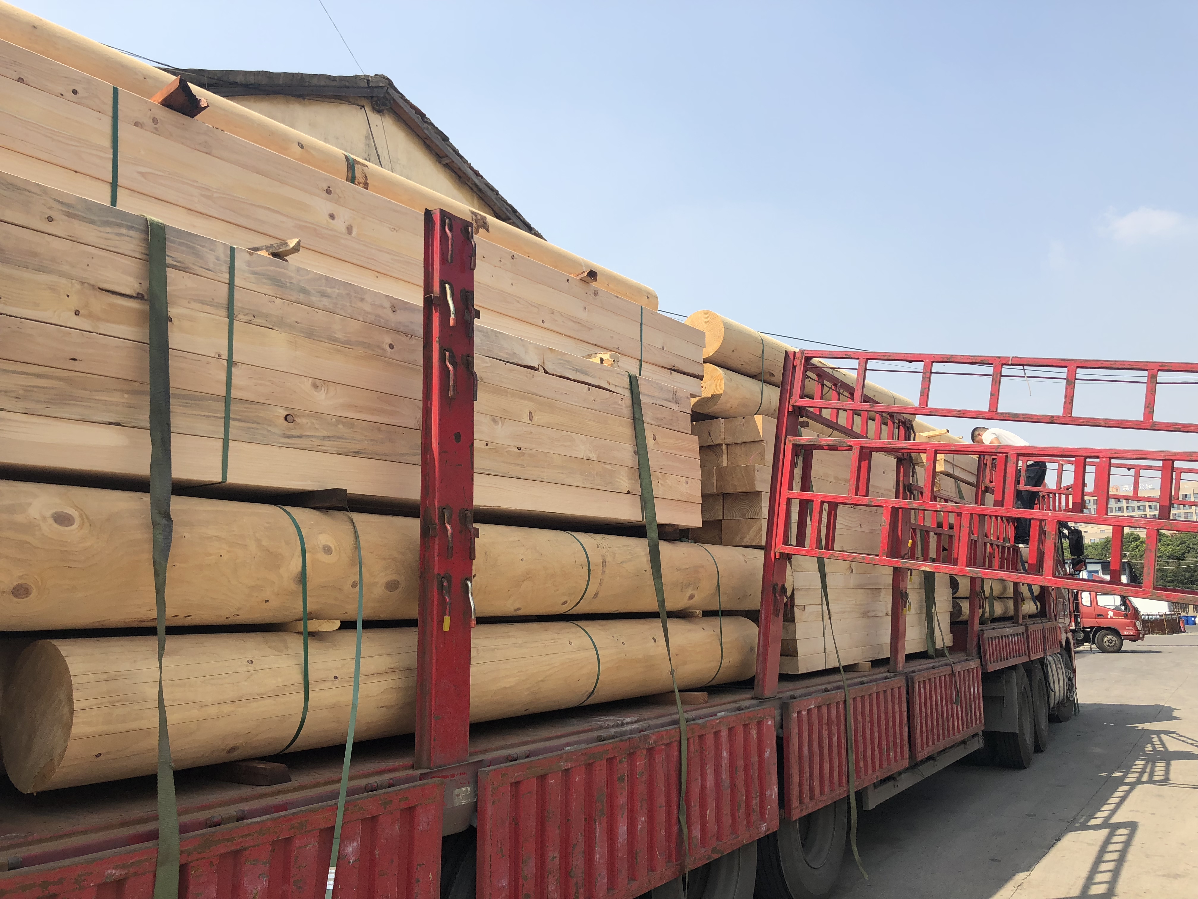 鐵杉木方廠家圖片