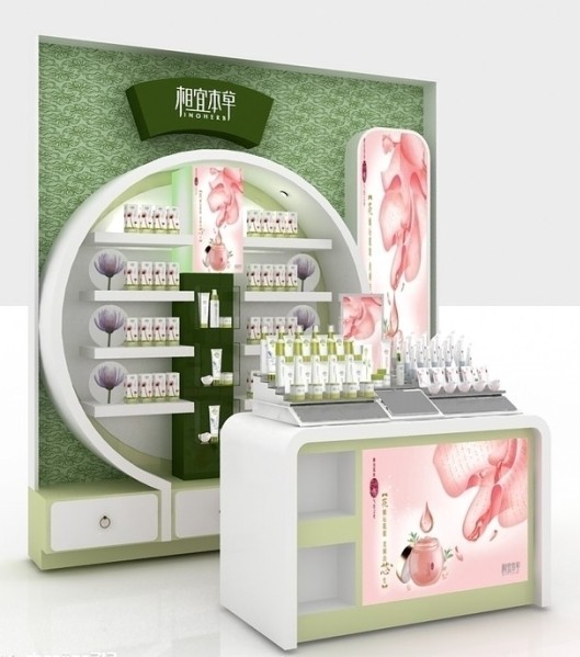濟(jì)南烤漆化妝品展柜，新型鐵藝結(jié)合圖片/濟(jì)南烤漆化妝品展柜，新型鐵藝結(jié)合樣板圖 (4)