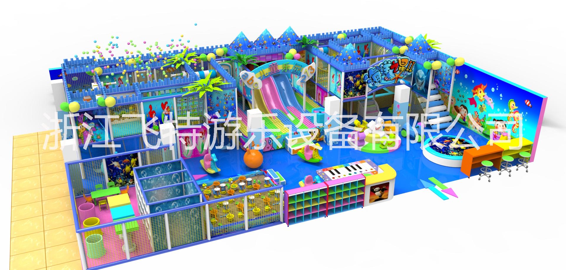 海洋系列淘氣堡兒童樂園室內(nèi)設(shè)備圖片/海洋系列淘氣堡兒童樂園室內(nèi)設(shè)備樣板圖 (2)