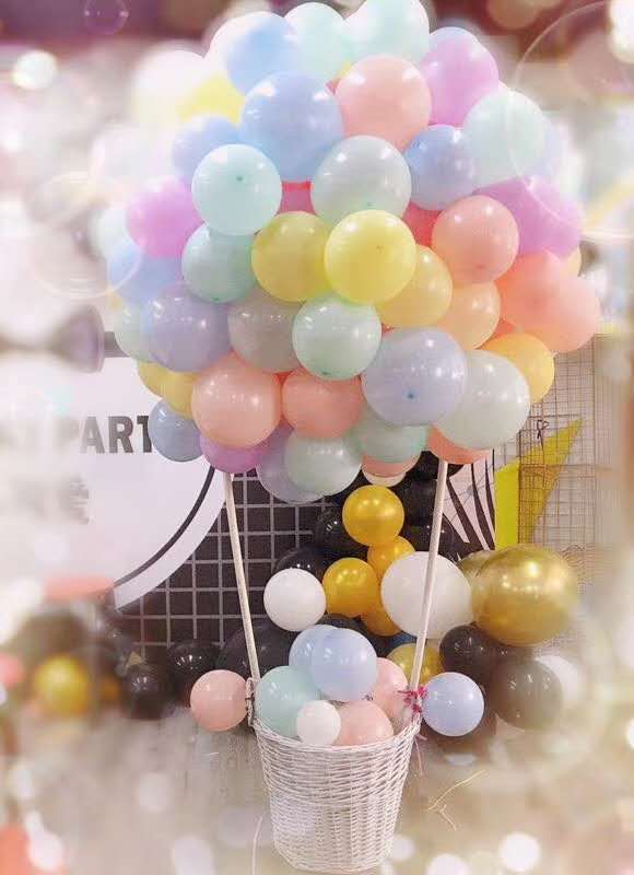 昆明花語(yǔ)花香氣球婚禮婚房氣球求婚圖片