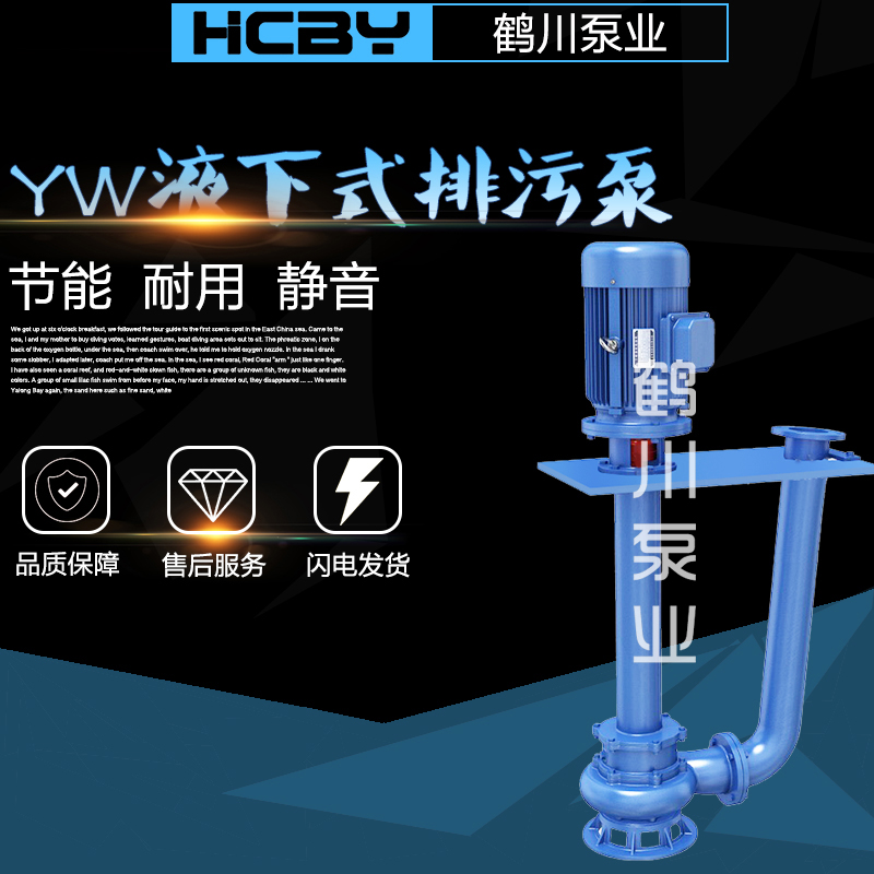 YW液下式排污泵圖片/YW液下式排污泵樣板圖 (1)